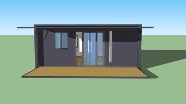 خانه کانتینر قابل انعطاف پذیری ساحلی 20ft OSLO ساحل خانه با بالکن
