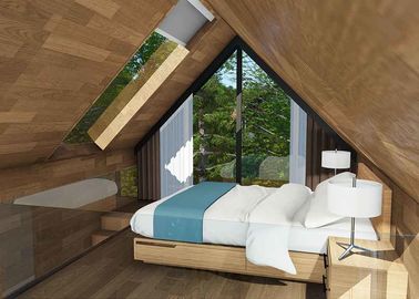 خانه سبک پیش ساخته 1 Bedroom Prefab Home / خانه های پیش ساخته بزرگ برای توسعه گردشگری