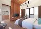 لوکس مایع Flat Prefab خانه سفارشی با داخلی چوبی / اتاق خواب